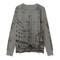 Grey In The Night Long Sleeve